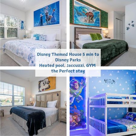 Themed Disney House 5 Min To Disney Parks, Heated Pool, Jacuzzi, Gym And More Орландо Екстериор снимка