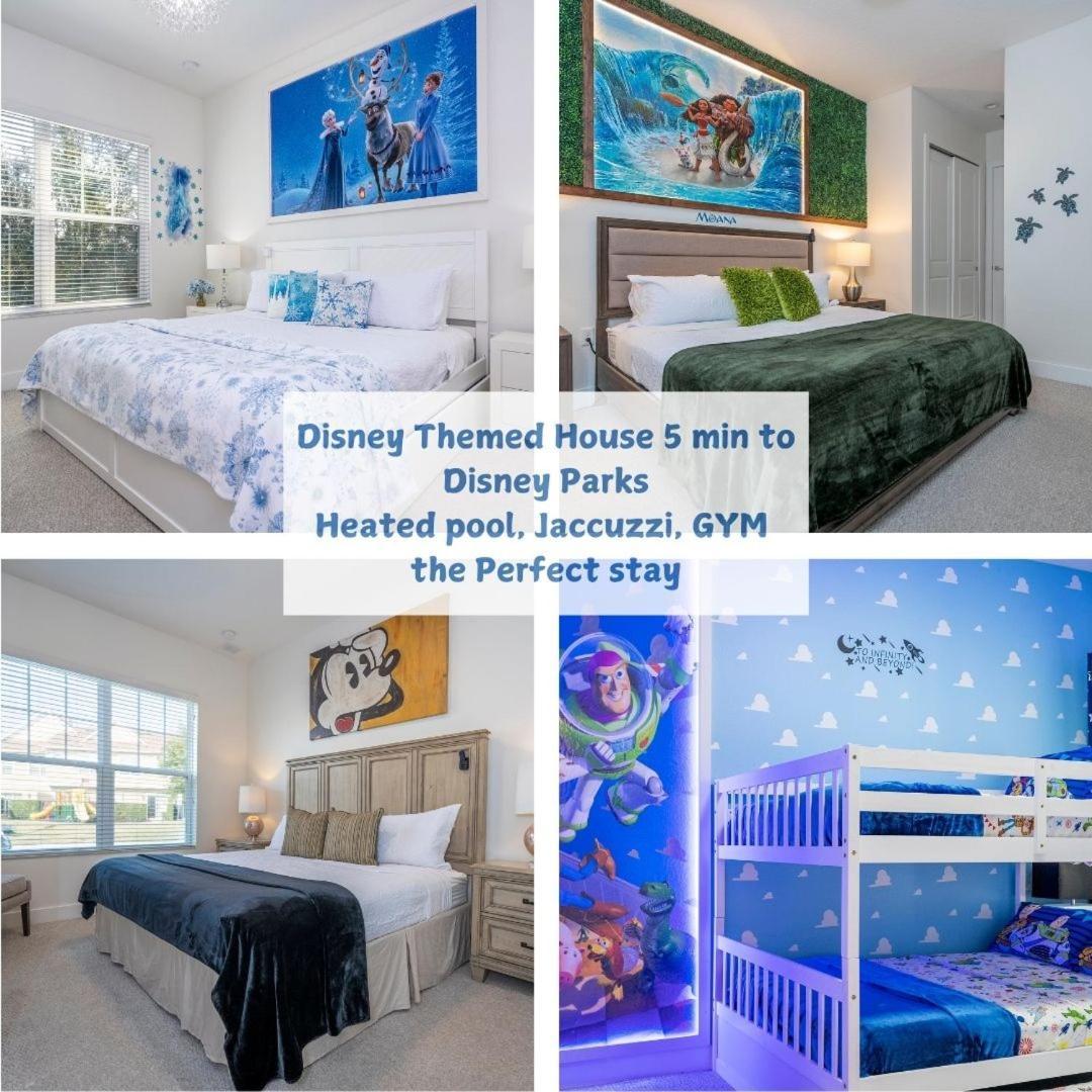 Themed Disney House 5 Min To Disney Parks, Heated Pool, Jacuzzi, Gym And More Орландо Екстериор снимка